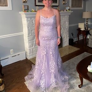 Lilac Prom Dress